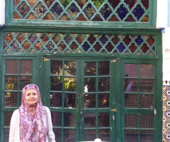 Sufi lady in Bahia Palace Marrakech